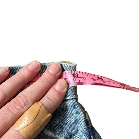 AGOLDE 90s Mid Rise Loose Fit Jeans Fall Out Distressed - Picture 12 of 12